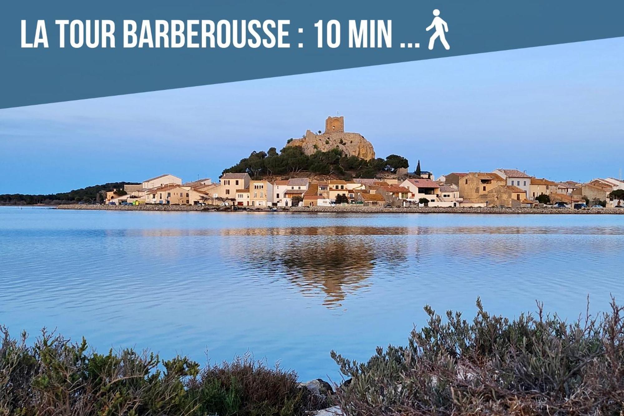 L'Eden - Vue Magnifique Sur Le Port, Les Chalets & La Mer - Gruissan Buitenkant foto
